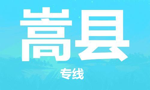 深圳到嵩县物流公司,深圳到嵩县物流专线