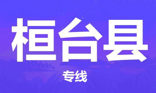 深圳到桓台县物流公司,深圳到桓台县物流专线